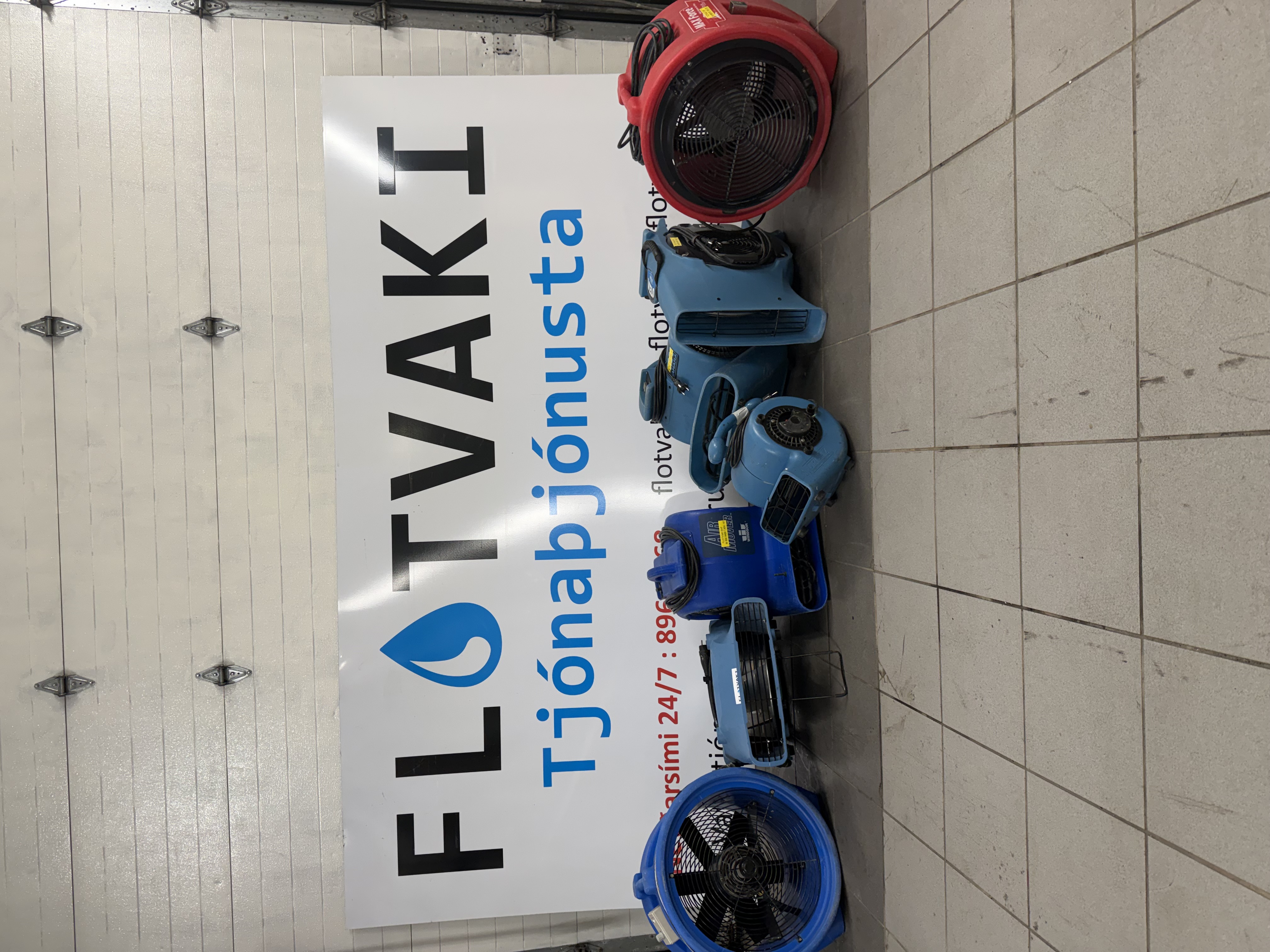 Rakaskilja í notkun